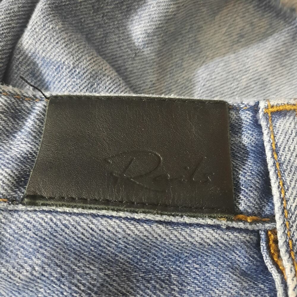 Rails Shane Button Fly Frayed Step Hem Womens Den… - image 4